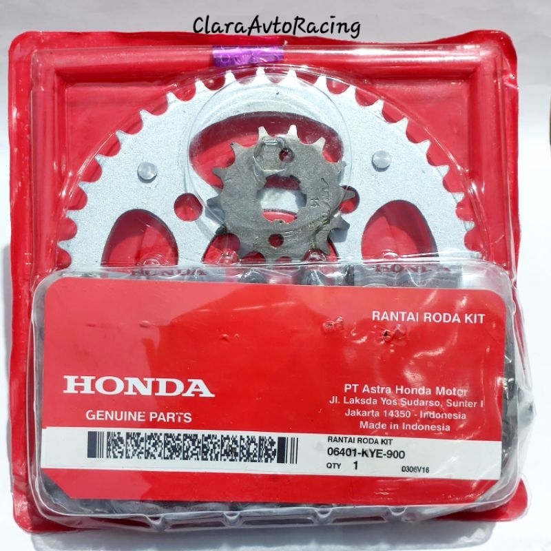 Gear Set Megapro Kye Gir Set Verza Gear Set Megapro Rantai Gear Kye