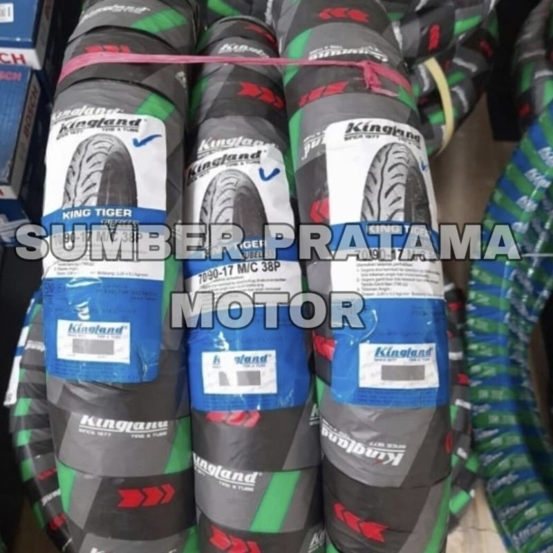 Ban tubles kingland king tiger 70/90-17 ban motor ring 17