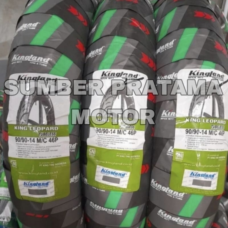Ban tubless kingland king leopard 90/90-14