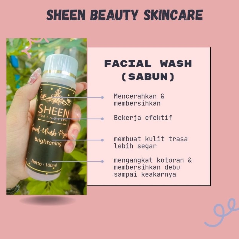 SABUN, TONER, SERUM, CREAM ECER SHEEN BEAUTY