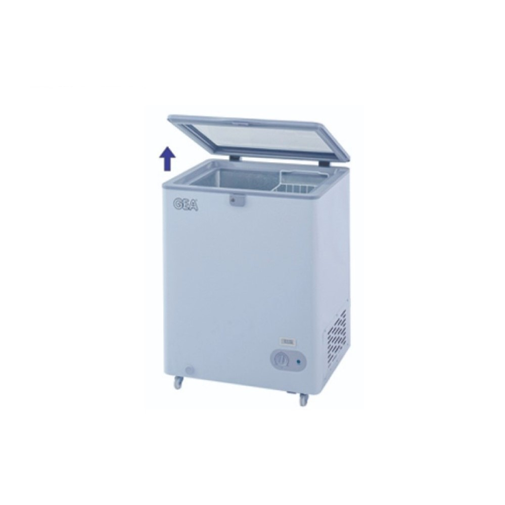 GEA Sliding Flat Glass Freezer SD-100F / SD100F 100L