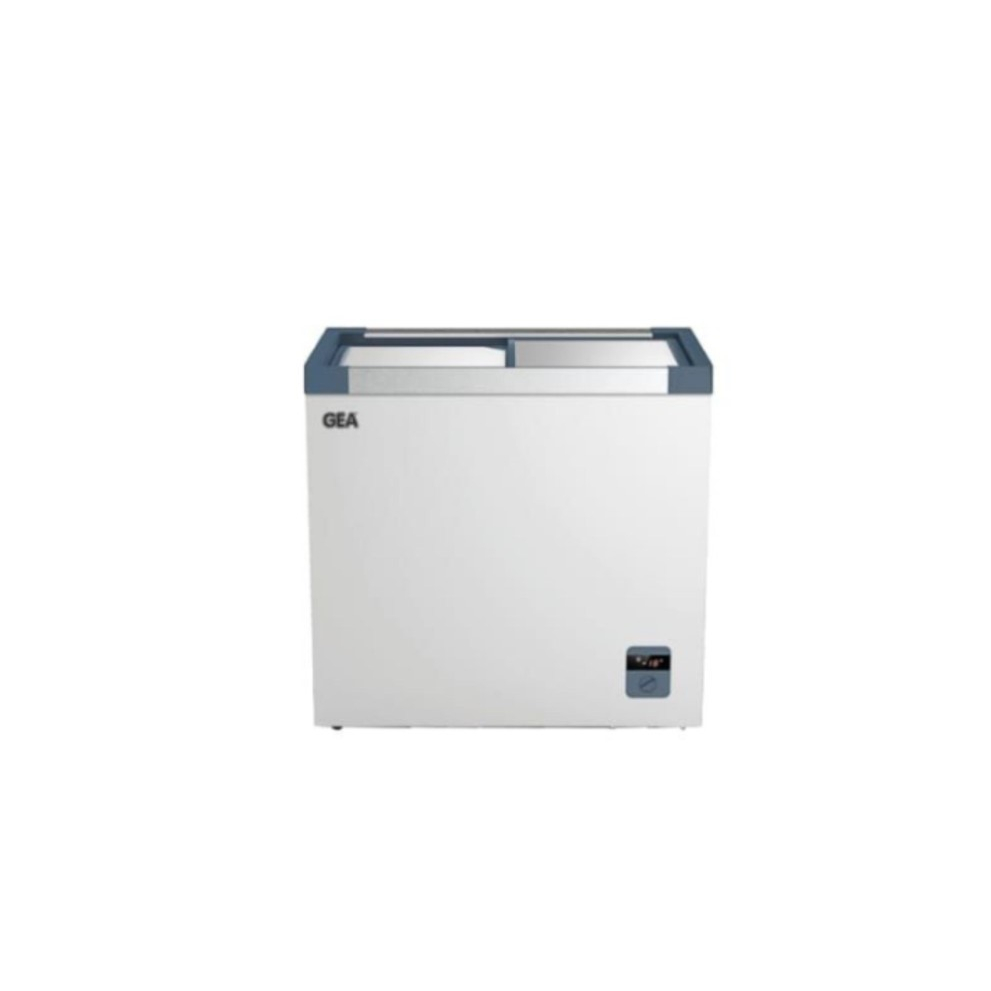 GEA Sliding Flat Glass Freezer SD-186 / SD186 186L