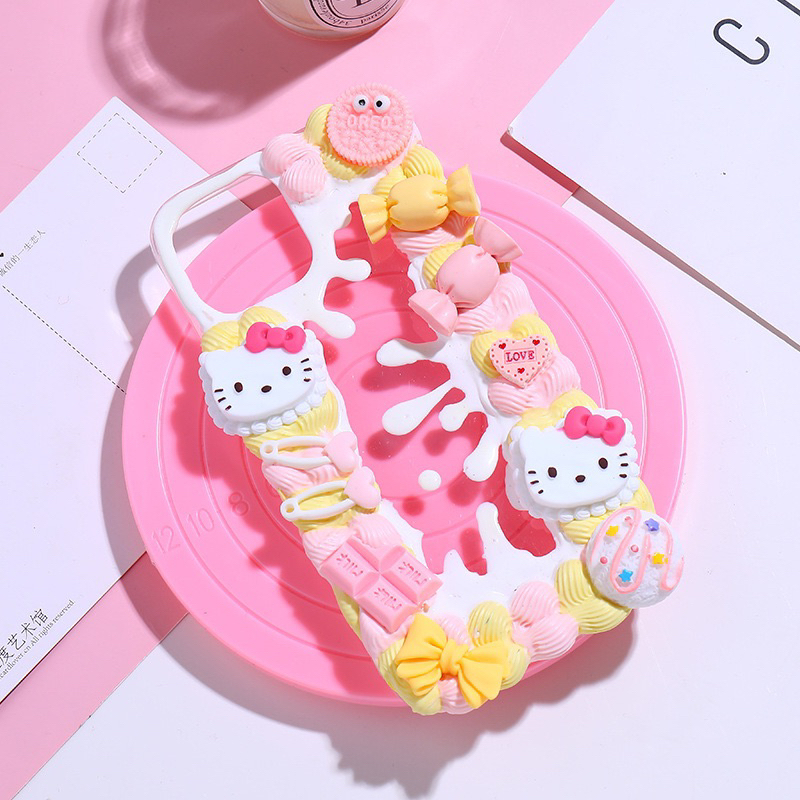 DIY meja putar kecil | dekorasi gambar cookies | bahan decoden  case