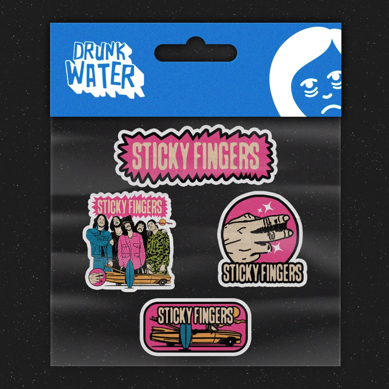 

STICKY FINGERS STICKER PACK