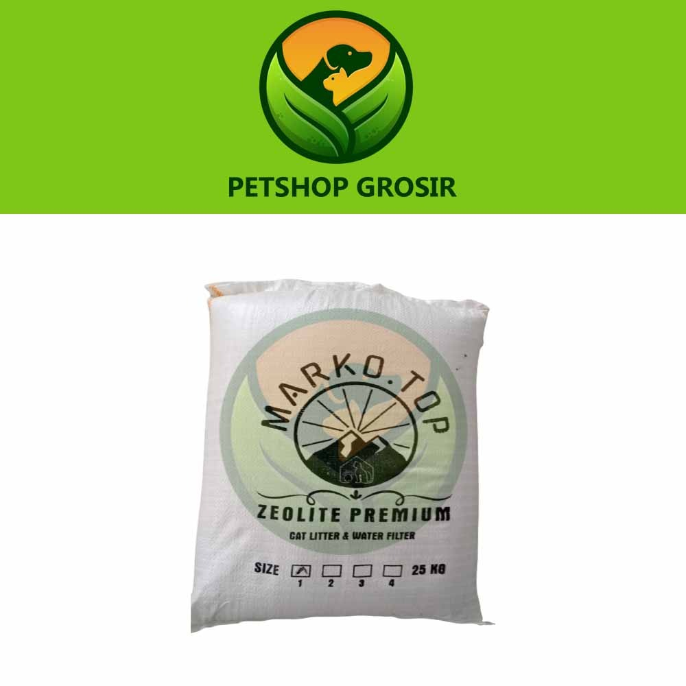 PASIR ZEOLIT 25 KG pasir kucing