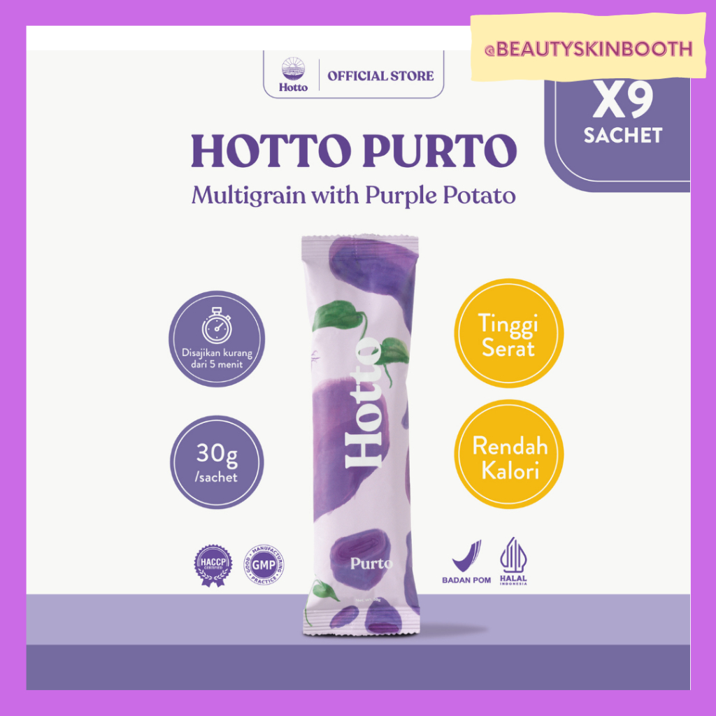 

[Share] Hotto Purto Superfood Mutigrain Fiber Drink 9 sachets - Ecer