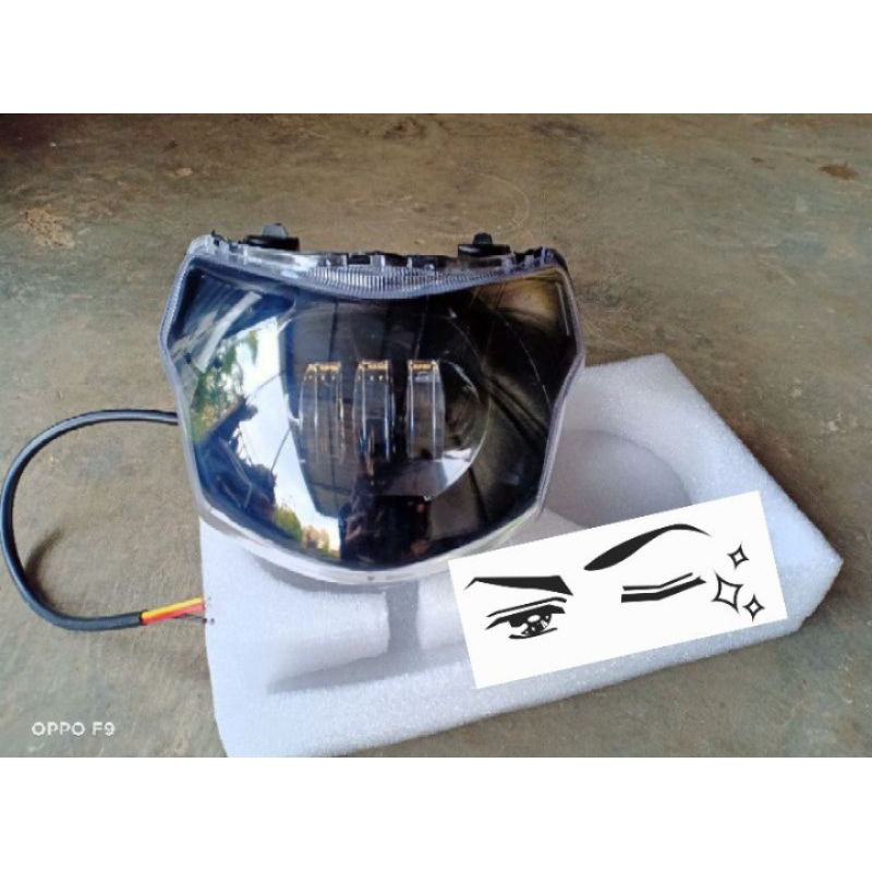projie Yamaha Vega zr PROJI daymaker VEGA ZR lampu depan led deymeker