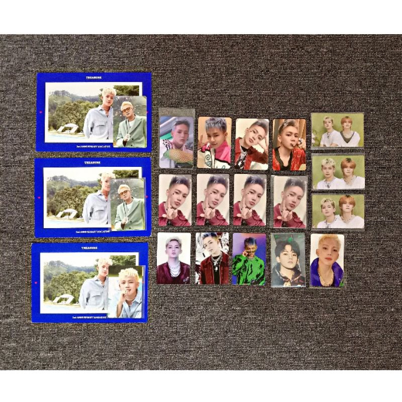 Ready Stock Photocard Hyunsuk treasure official - wts pc Ina 2nd Magazine Anniv anniversary ktown fs