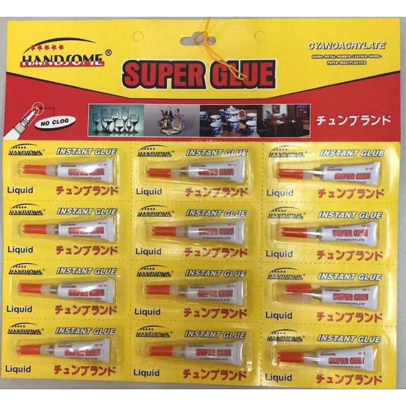 

12pcs Lem Korea Tube 3grm - Lem Korea Handsome