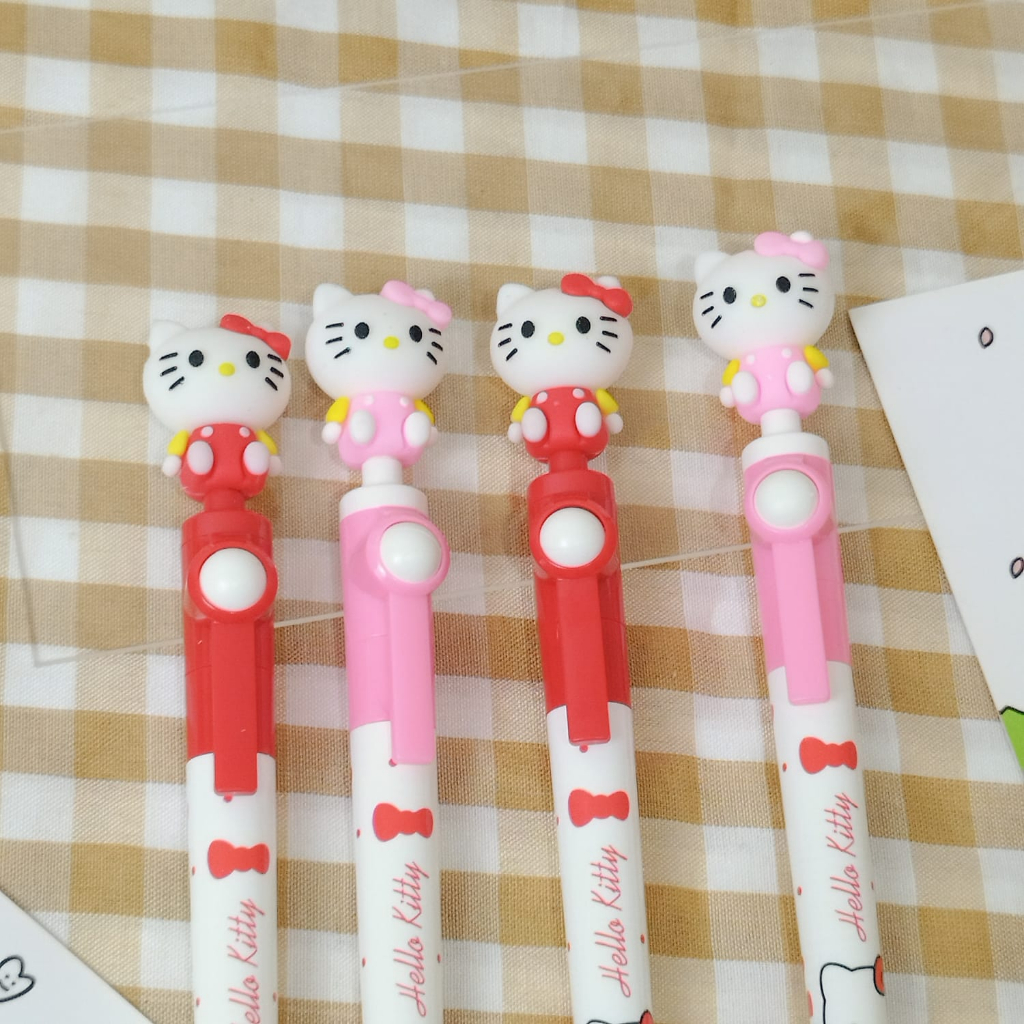 

PULPEN ROLLING BALL HELLO KITTY HARGA SATUAN 1 PCS PULPEN TERBARU PERLENGKAPAN ALAT TULIS SEKOLAH KANTOR TERBARU LUCU UNIK BISA GROSIRAN