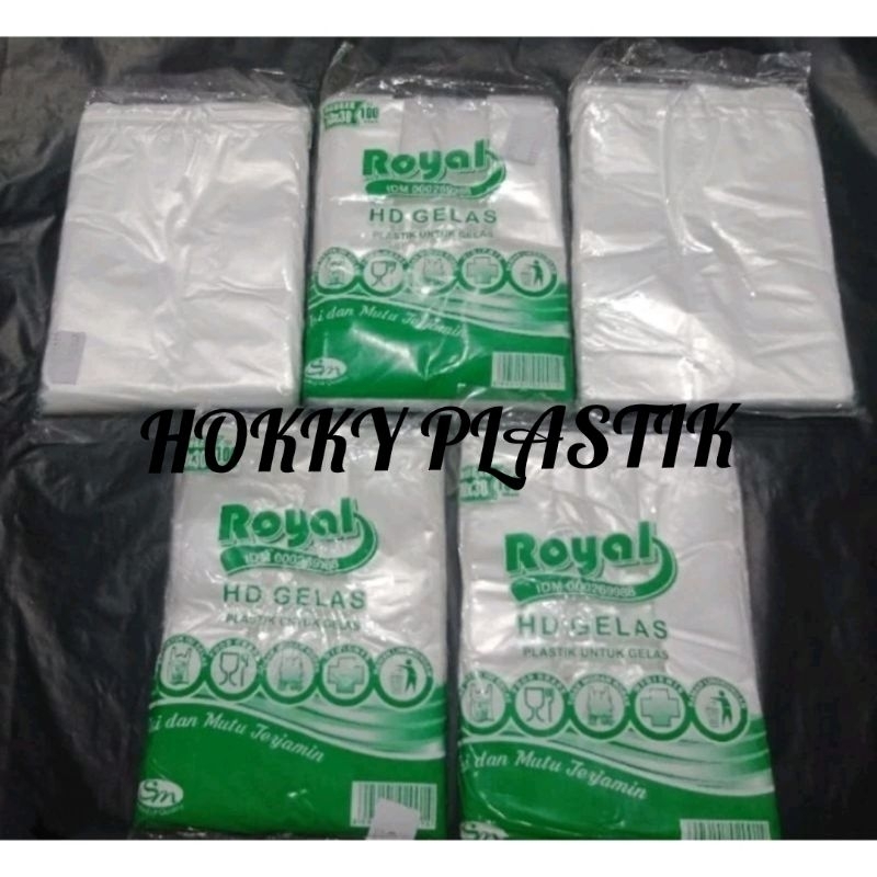 Kantong Plastik BENING ROYAL Gelas Cup Boba