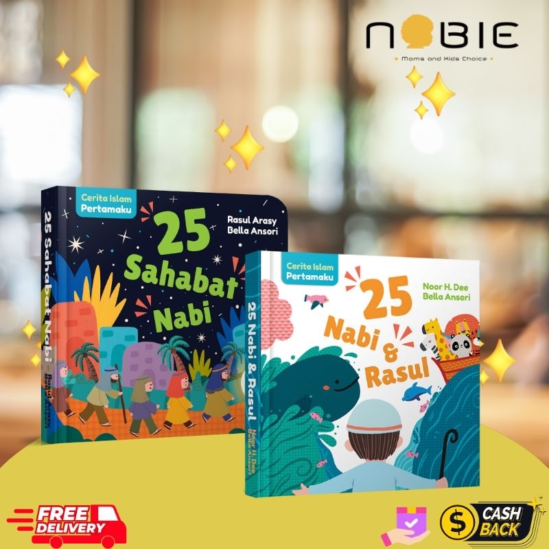 25 NABI DAN ROSUL DAN 25 SAHABAT NABI [BOARDBOOK] mizan