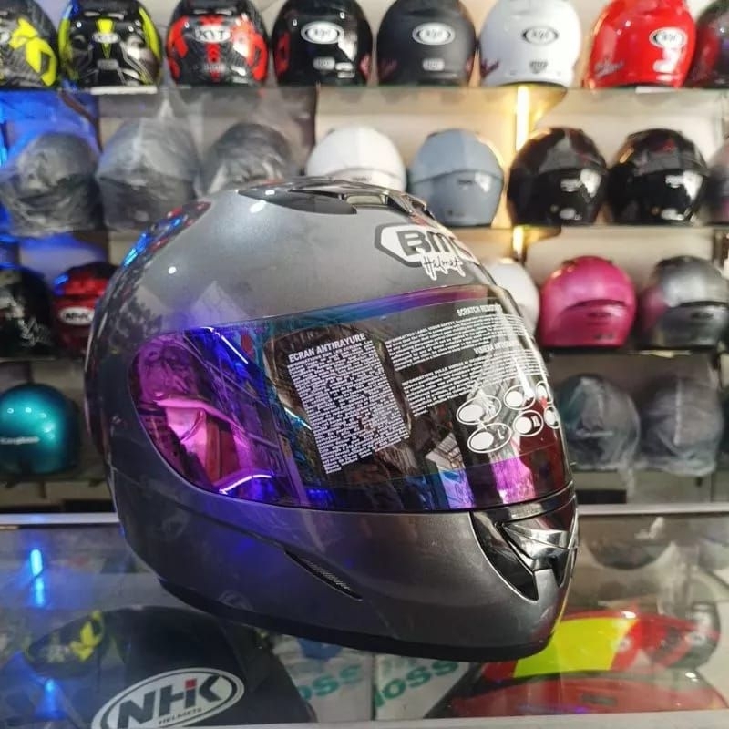 HELM BMC BLADE FULL WARNA SOLID ORIGINAL PRODUK