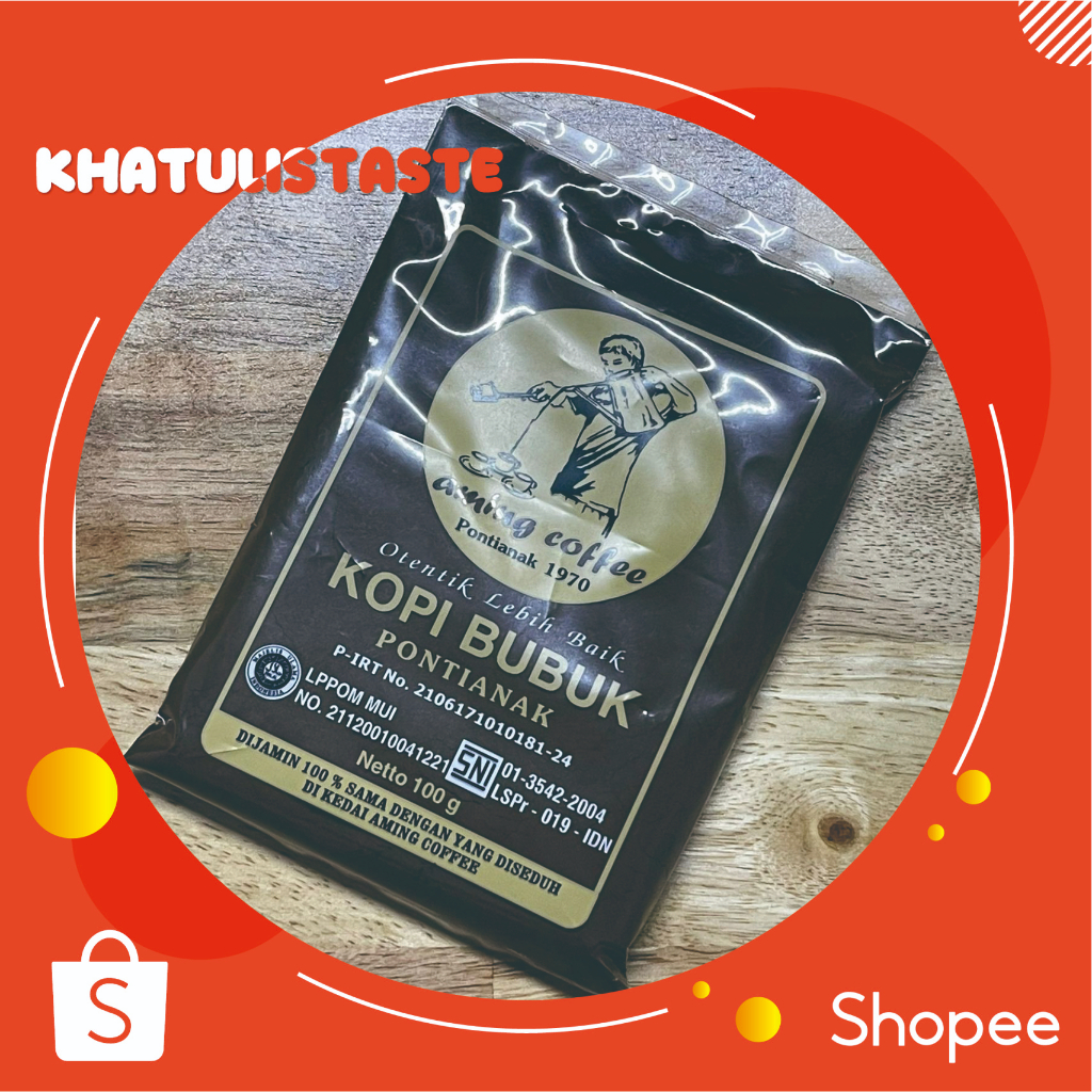 

KOPI BUBUK AMING KHAS PONTIANAK - 100Gram