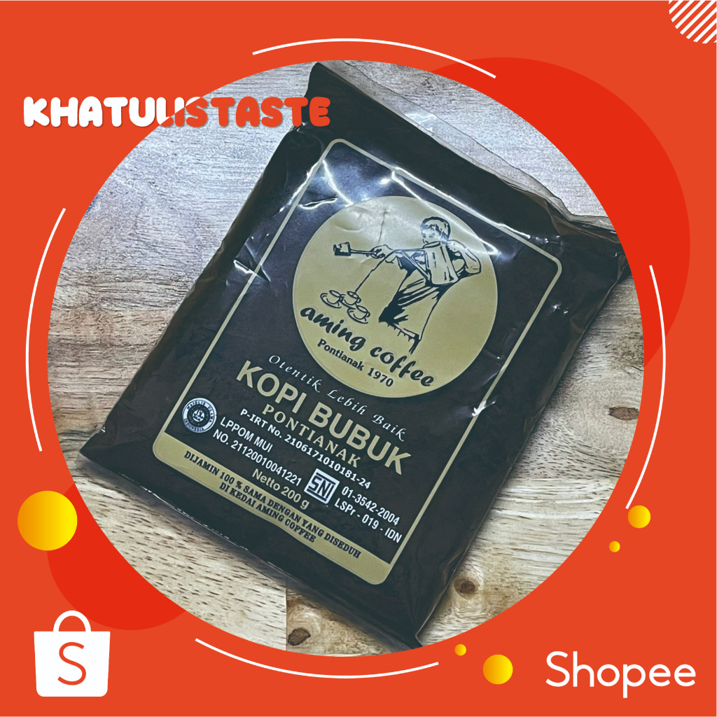 

KOPI BUBUK AMING KHAS PONTIANAK - 200Gram