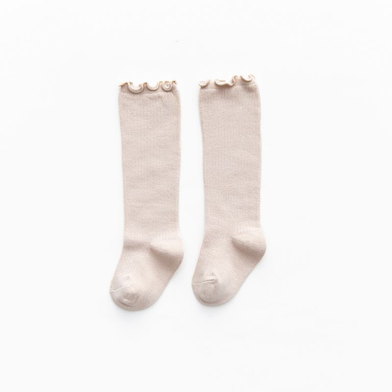 Kaos Kaki Bayi polos rib Curly