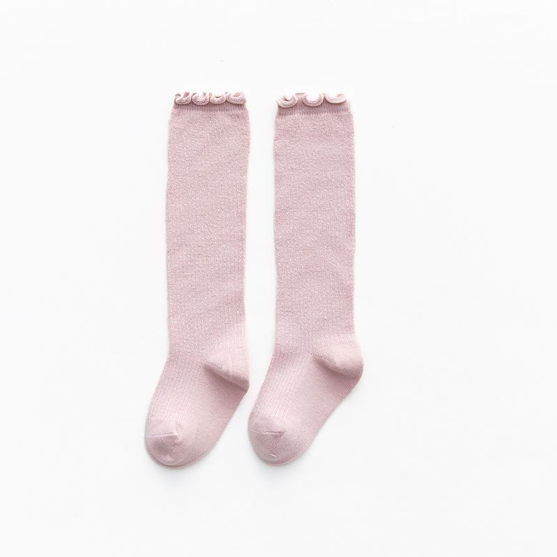 Kaos Kaki Bayi polos rib Curly