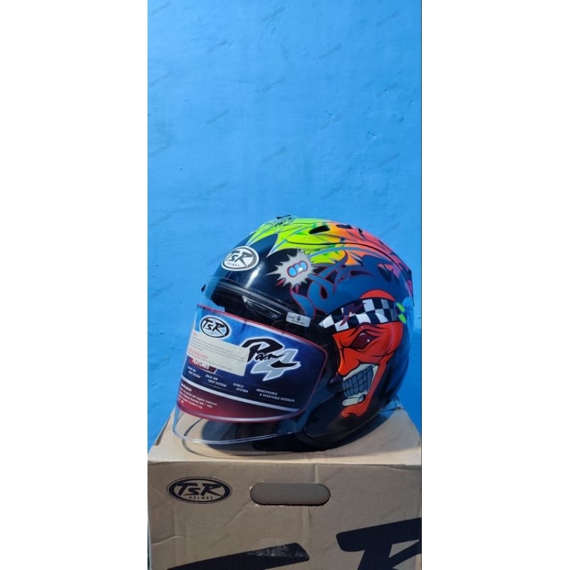 HELM TSR RAM 4 SCOTT RUSSEL BLACK