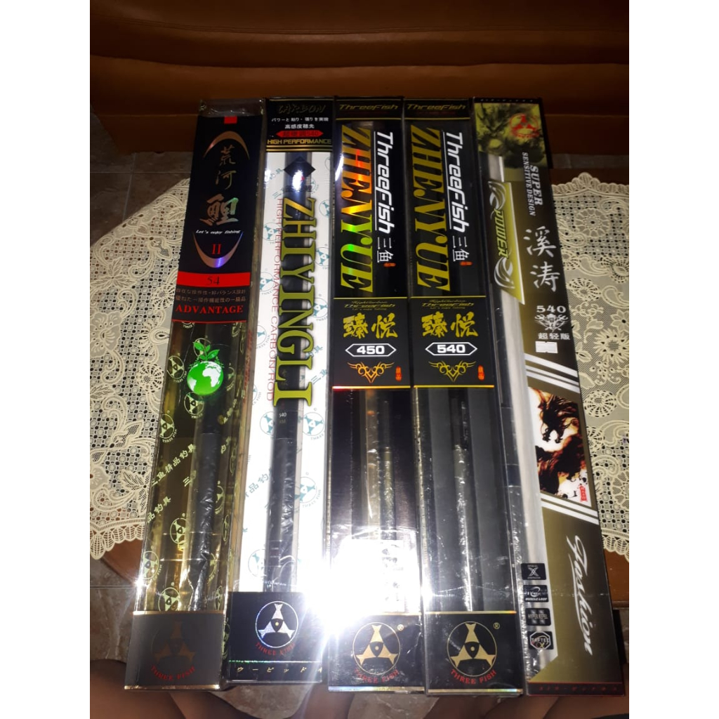 Joran Tegek Karbon ThreeFish Zhiyingli