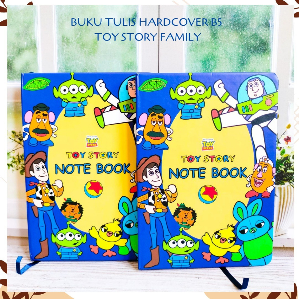 

BUKU TULIS HARDCOVER B5 TOY STORY FAMILY WOODY TERMURAH COD LUCU IMUT KADO UNIK ALAT-ALAT SEKOLAH AESTHETIC KOREA ORIGINAL