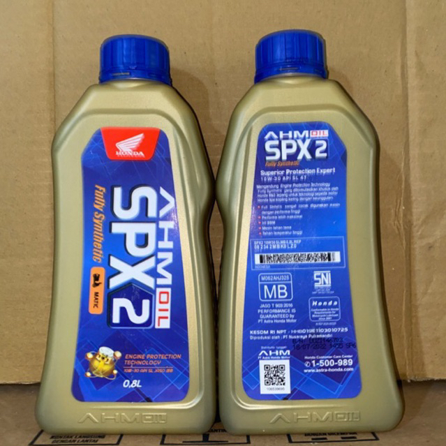 JBM, OLI SPX2 PER DUS isi 24 botol