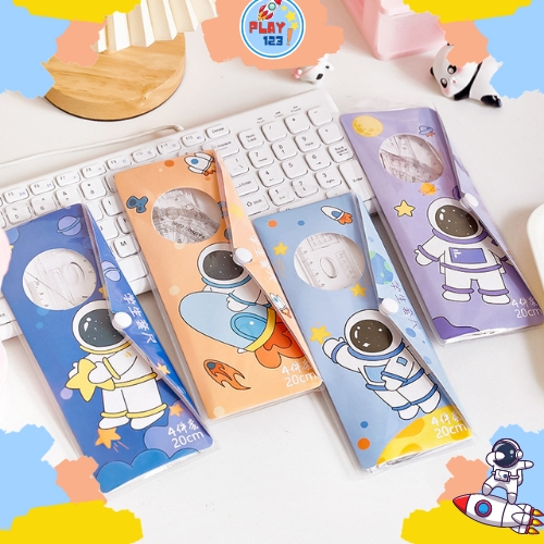 

[PLAY.123] 1SET 4 MODEL PENGGARIS PLASTIK / RULER 1SET