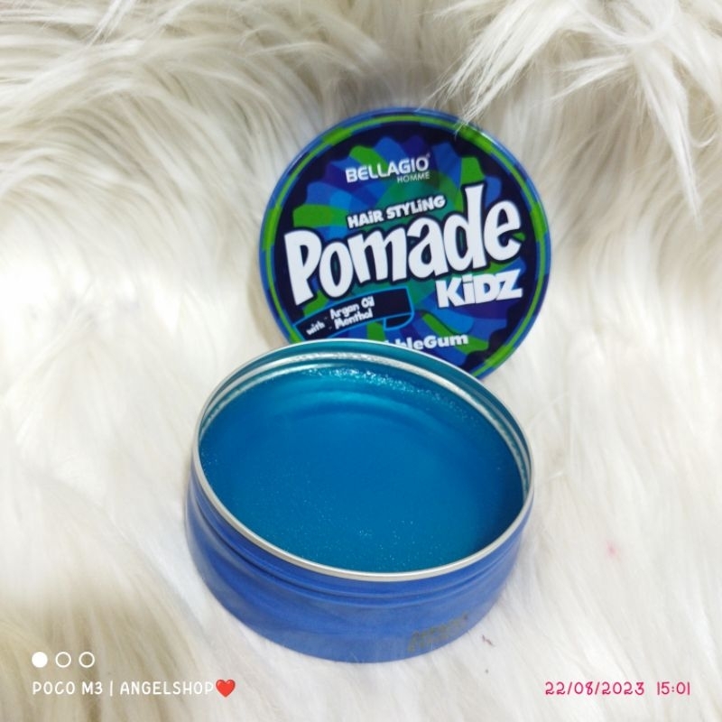 Bellagio Homme Hair Styling Pomade Kidz Sweetberry Bubblegum Pomade Rambut Minyak Rambut Anak Kecil