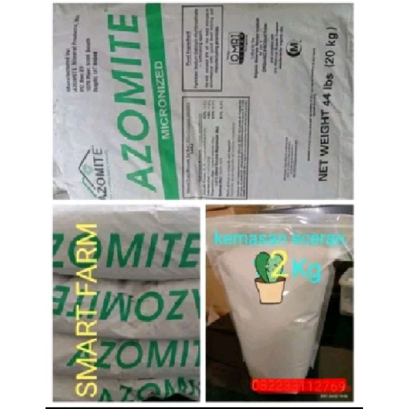 AZOMITE (1Kg ; 2Kg) micronized