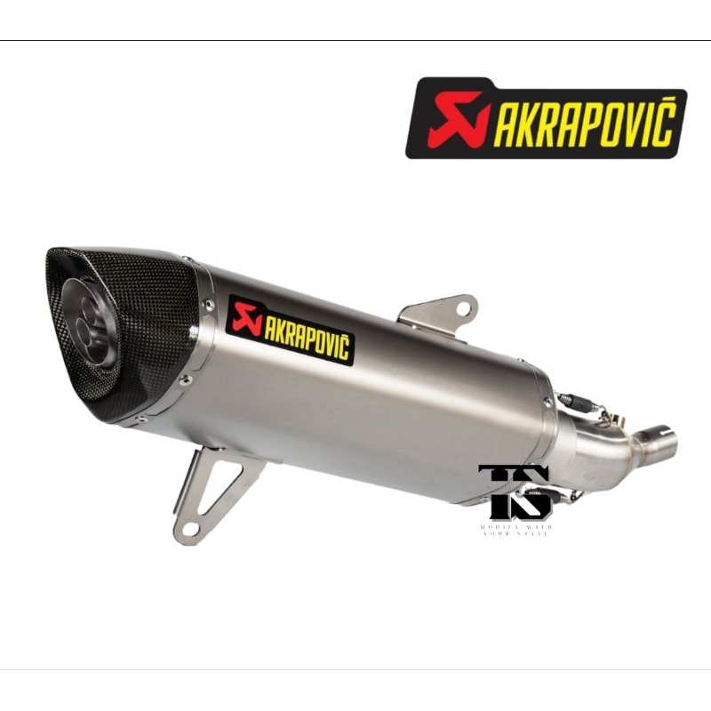 Knalpot Akrapovic Yamaha Xmax Original Slovenia Slip On S-Y3SO3-RSS Original Akrapovic Yamaha Xmax