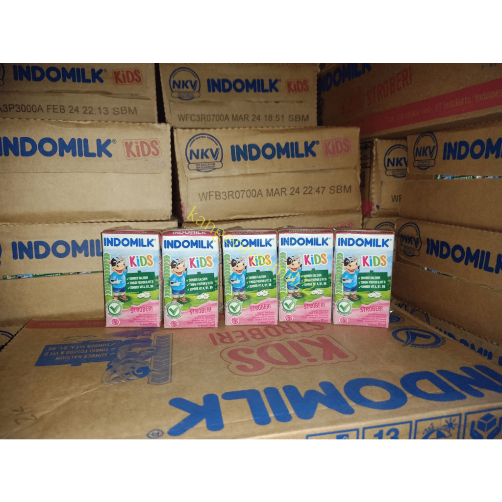 

indomilk kids stroberi / indomilk kids coklat / indomilk kids vanila / indomilk kids vanila 1 dus