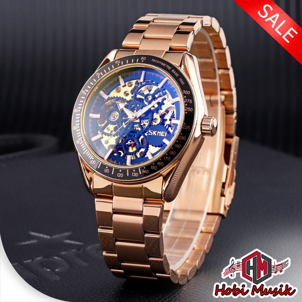 SKMEI Jam Tangan Mechanical Pria Automatic Movement Pria