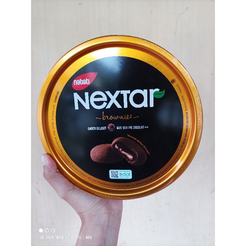 Nextar Brownies Coklat Kaleng 288g