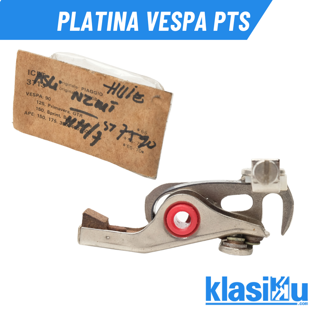Platina Vespa Pts Sprint Vbb Primavera Super Sprint Bajaj Italy Original Piaggio