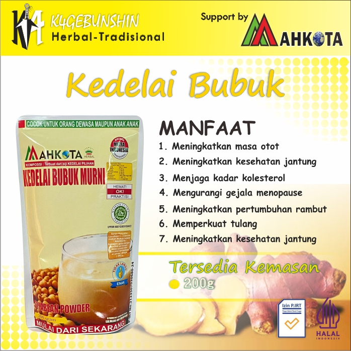 

Susu Kedelai Spesial Whey Protein Bubuk Murni Mahkota Asli 100%