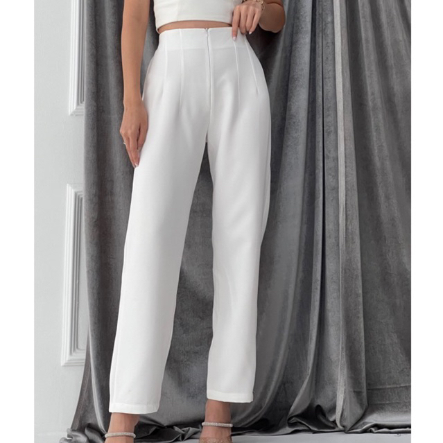 IWEARGRACIE - Gia Pants / Celana Highwaist / Celana Pencil Wanita / Celana Panjang Wanita