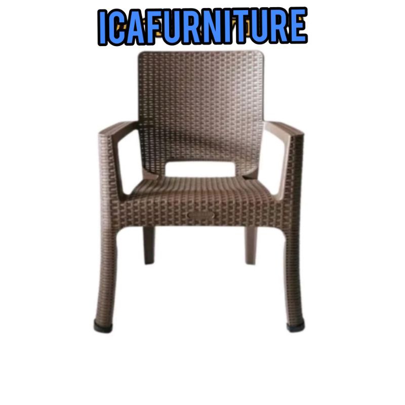 KURSI PLASTIK SANDARAN TANGAN APOLLYSTAR KURSI PLASTIK ROTAN