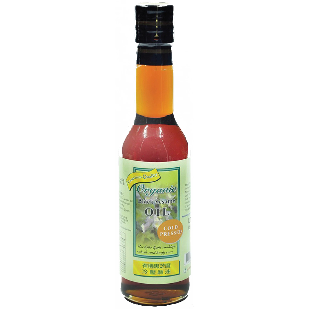 

Organic Cold Pressed Black Sesame Oil 220ml Minyak Wijen Hitam Organik