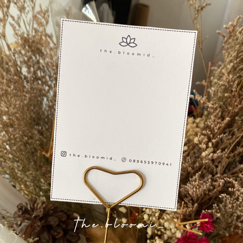 

STICK CARD GOLD PRINT