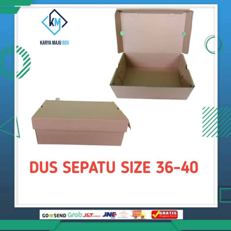 

Dus sepatu size 36-40