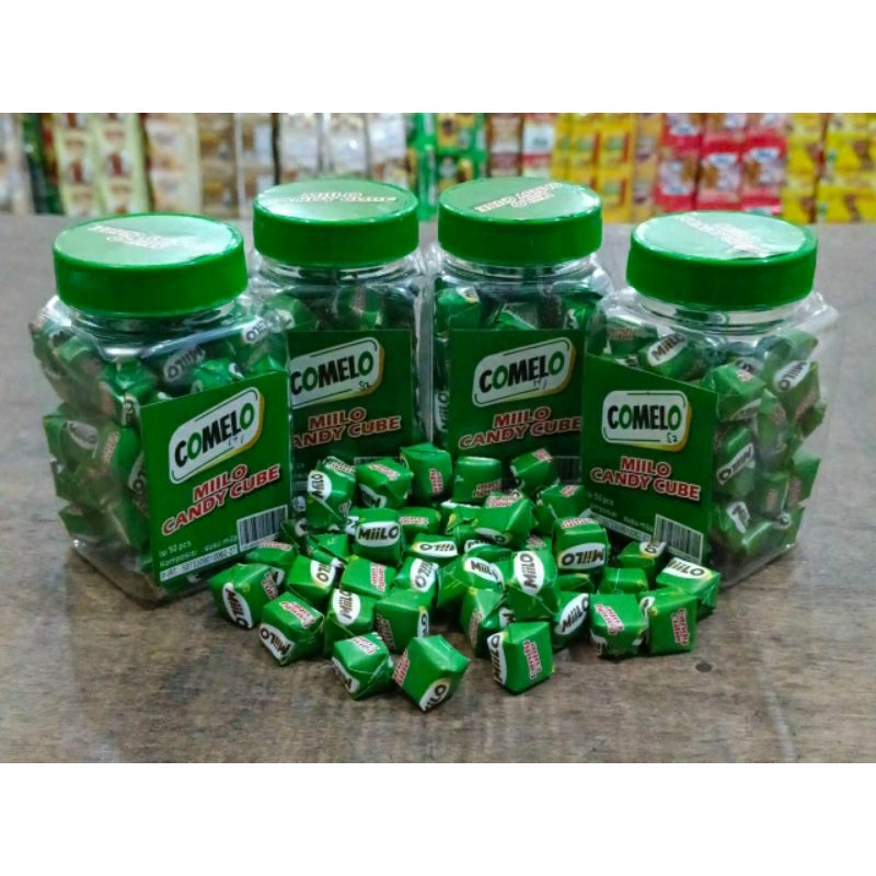 

permen comelo (millo cube candy ) permen milo enak dan murah 1 top isi 50