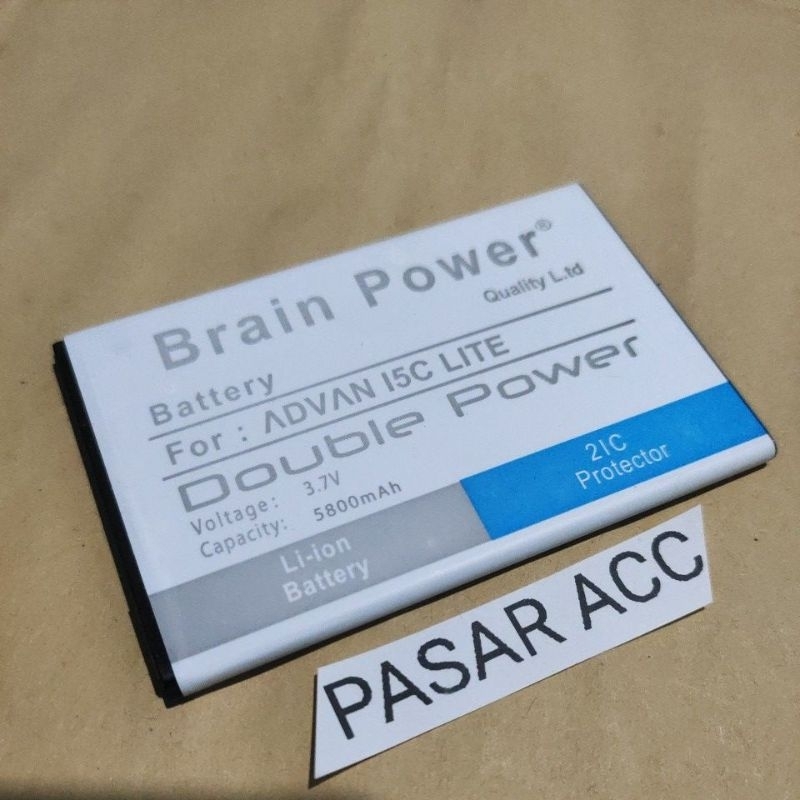 Baterai batre  Advan I5C lite /  I5C Duo Doubel ic brain power