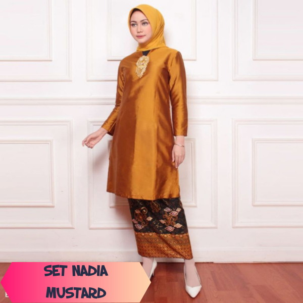 SETELAN KURUNG NADIA~KEBAYA KURUNG TERLARIS~ATASAN KEBAYA MURAH~KEBAYA MODERN~KEBAYA COD~ KEBAYA TUN