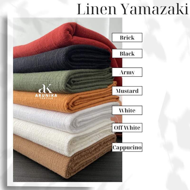 LINEN YAMAZAKI FULL COTTON SLUB ECERAN YARD