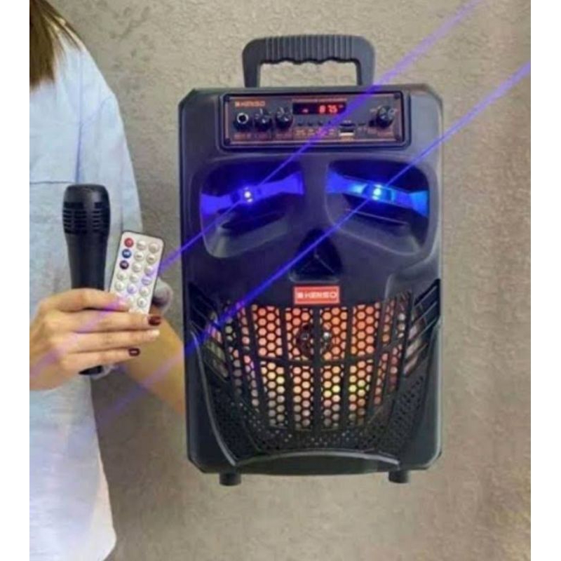 COD SPEAKER WIRELESS BLUETOOTH PORTABEL 8 INCH KIMISO QS-780