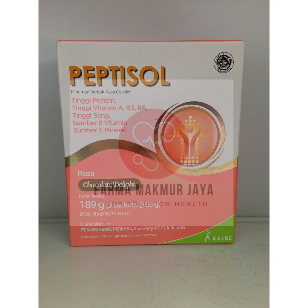 

PEPTISOL COKLAT 185 GRAM DUS