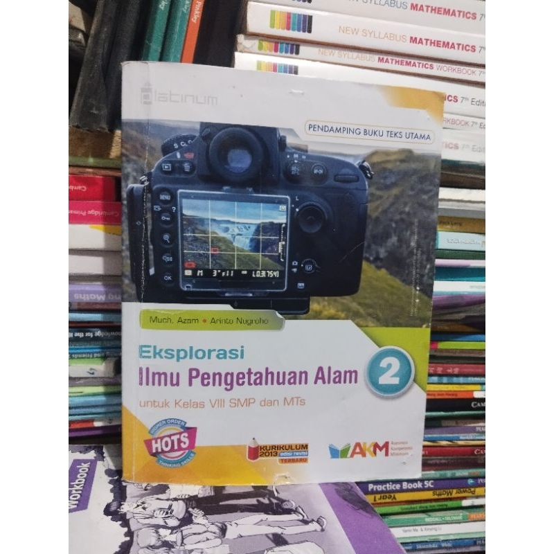 BUKU IPA/ILMU PENGETAHUAN ALAM KELAS 8/VIII/2 SMP MTS PLATINUM AKM