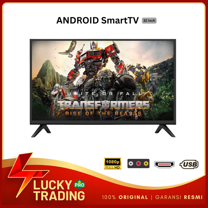 Android Smart TV Televisi 32 inch Televisi Full HD LED 32" Garansi