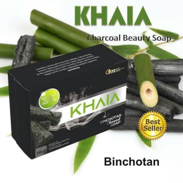 Sabun Khaia Original Binchotan / Sabun Khaia Skincare Brightening Charcoal