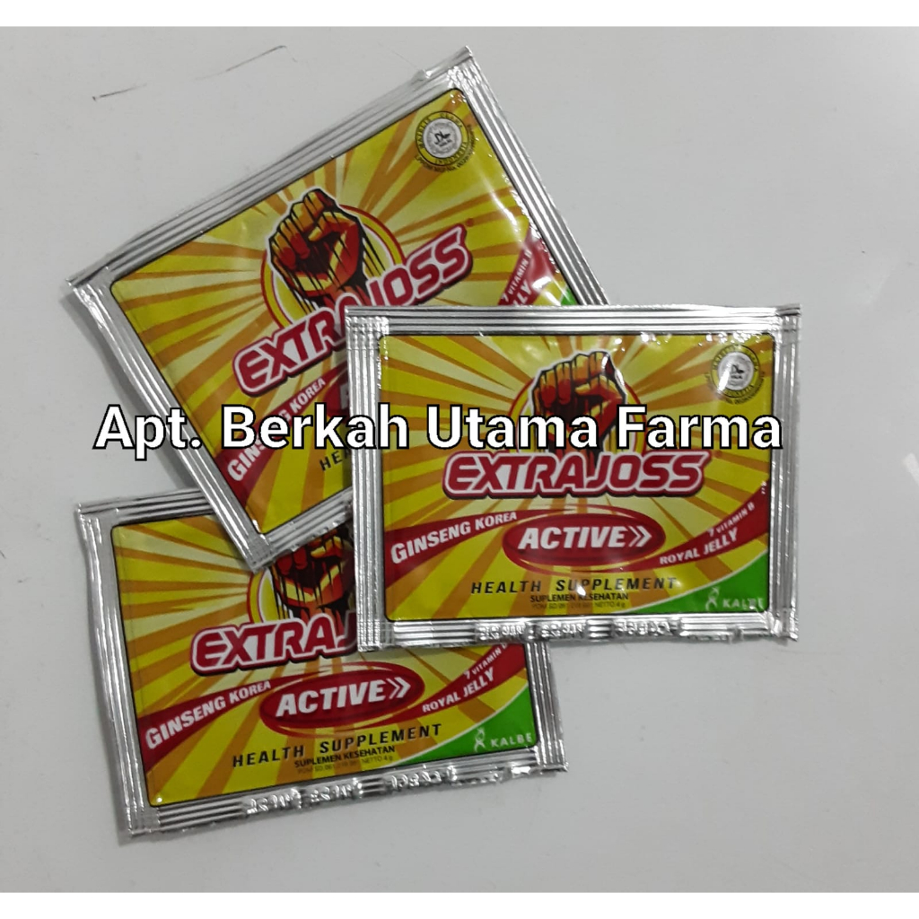 

Extra Joss Active sachet