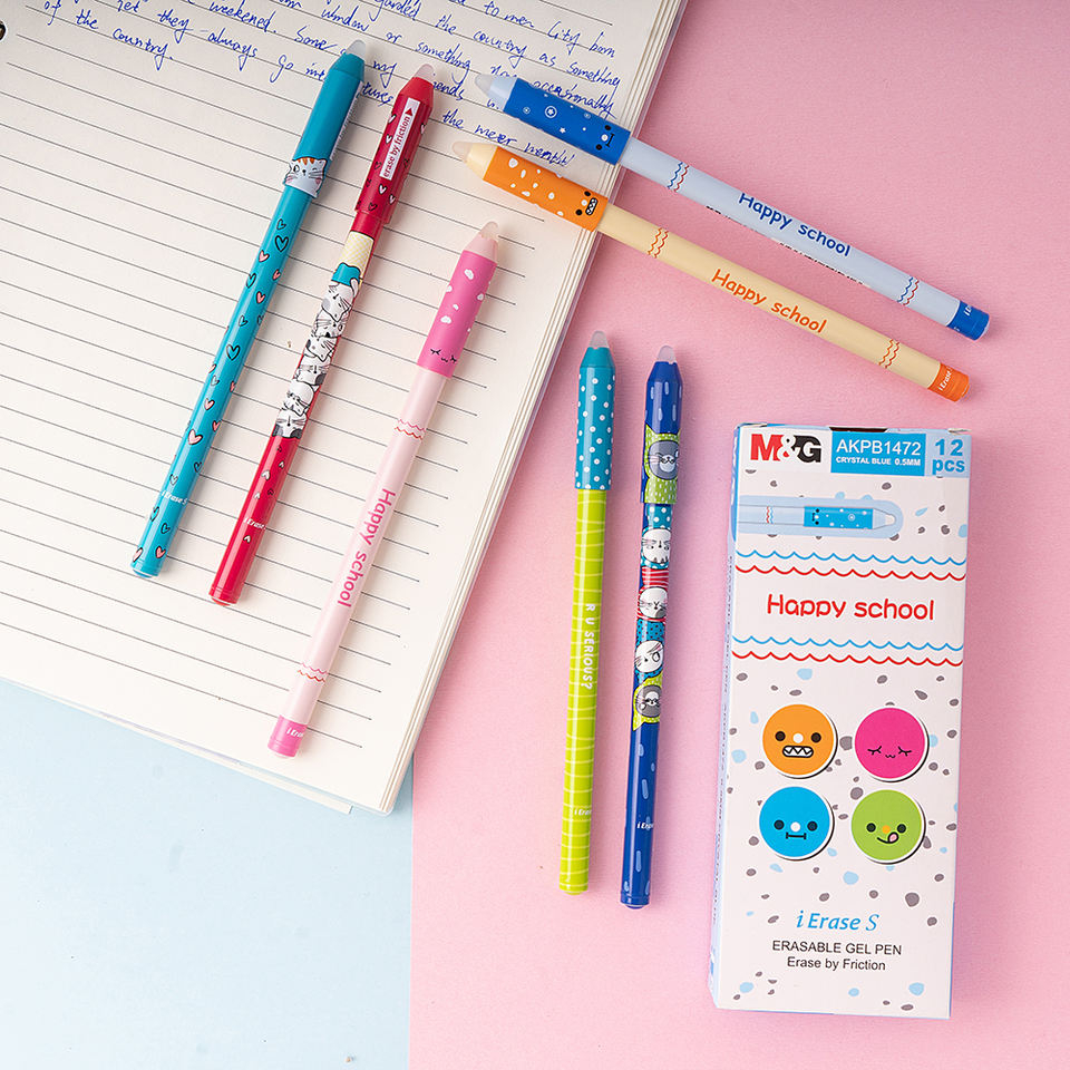 

PULPEN GEL ERASABLE PEN AJAIB BISA DIHAPUS / BOLPOINT PENA GEL LUCU